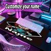 Custom Name Personalized Bride of Chucky Pattern Mousepad, Laptop PC Desk Mat, Decorative Desk Mat for Home Keyboard Pad Gift