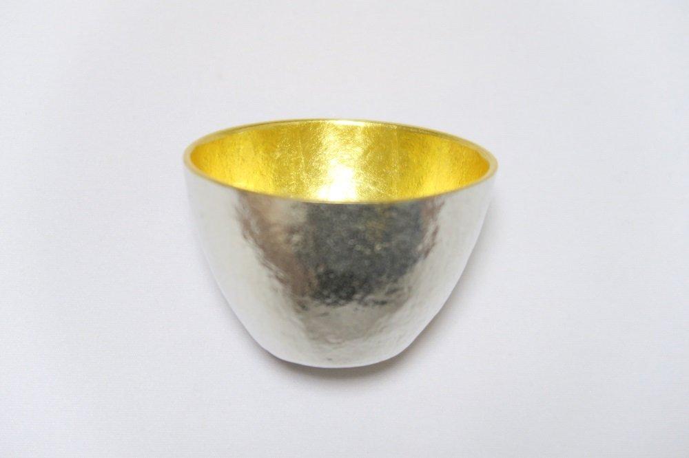 Nousaku Sake Cup Gold Leaf Gold Pair Paulownia Box Specification Set of 2