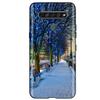 Black TPU Cover For LG K61 2020 CaseCute Cat Pattern Coque For LG K61K 61 LGK61 Luxury Matte Shockproof Protection Etui Bumper