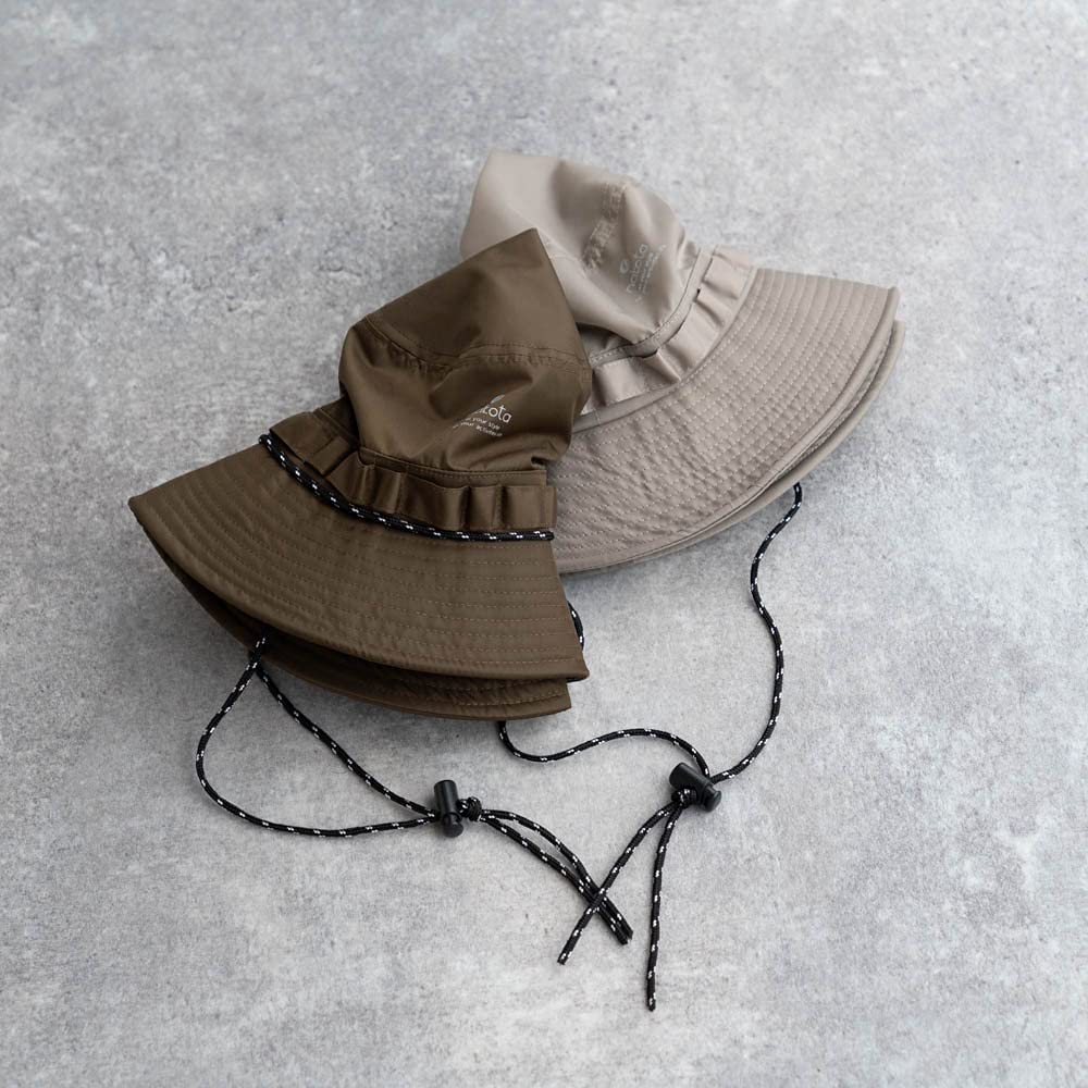 Водонепроницаемая нейлоновая шляпа Nakota БЕСПЛАТНАЯ Водонепроницаемая нейлоновая шляпа-ведро для сафари и приключений, один размер подходит для головы, серо-бежевая шляпа, Шляпа, Шляпа, Шляпа, Мужская Женская, Все,