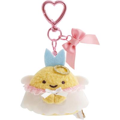 San-X Sumikko Gurashi «Хвосты Ангела и Дьявола» Ангел Подвесная Плюшевая Игрушка - Хвост Жареной Скумбрии MV88001 В4.5×Ш6×Г3.5см