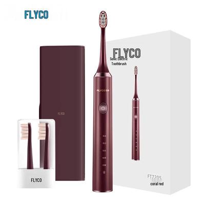 FLYCO FT7205 Звуковая электрическая зубная щетка вилка CN (адаптер в комплекте)