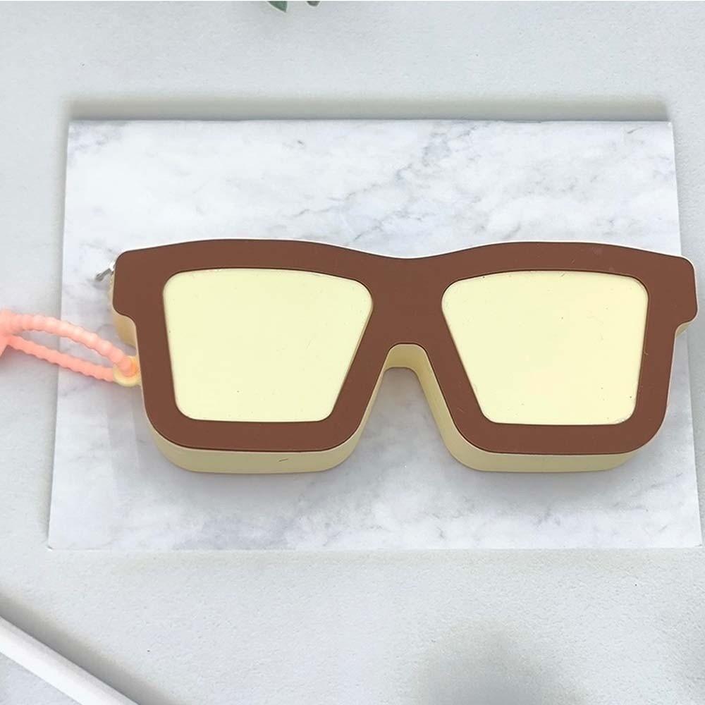 Food Grade Silicone Glasses Bag Vibrant Color Novelty Eyewear Organizer Desk Storage