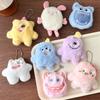 Cute Monsters Doll Keys Keychain Girls Cartoon Car Keyring Kawaii Women Bag Accessories Pendant Plush Doll Keychain