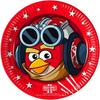Бумажные тарелки для вечеринок Angry Birds Star Wars (Пакет из 8)
