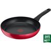 Excellence Induction Titanium Nonstick Frying Pan (20 ~ 30cm) Dishwasher Oven Safe No PFOA Red