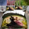Wicked The Printed Bed Duvet Cover Pillowcase Three Piece Set For Kid Room