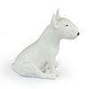Bull Terrier, Bully II - Dog Statue, Sitting Dog for Desk, Decoration for the Living Room of a Dog Lover by Art-Dog