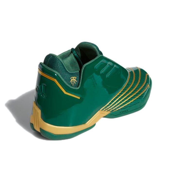 adidas Мужские кроссовки T-Mac 2 Restomod SVSM Green Team-Dark-Green Gold-Metallic FY9931