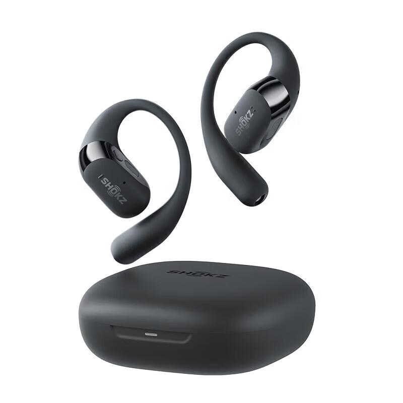 Спортивные Bluetooth-наушники Shokz OpenFit 2+ T921 с открытой конструкцией