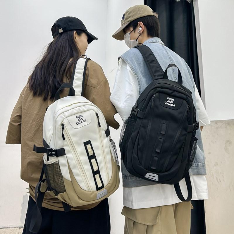 Школьный рюкзак для школьников средней школы, мужской, уличный, компьютерный рюкзак, легкий, водонепроницаемый, женский рюкзак