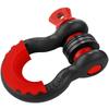 VEVOR 2 Pack 19 mm D Ring Shackle with 22.2 mm Screw Pin 28.5 Ton Break Strength
