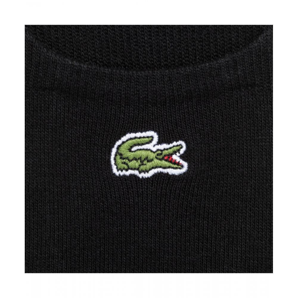 Lacoste Мужские базовые поддельные носки [черные]