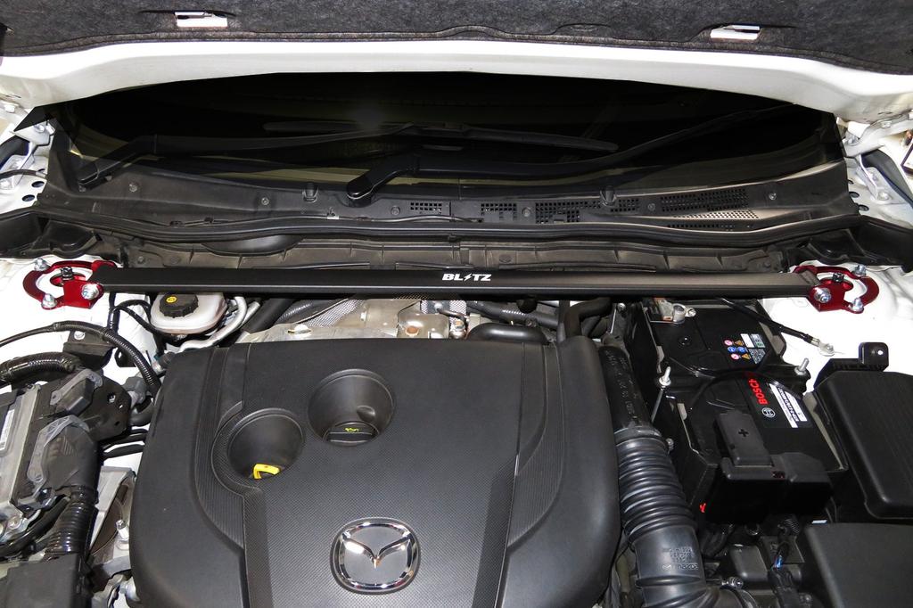 Распорка стоек BLITZ для седана Mazda Axela (Фронт) Спорт/Atenza BM2FS/BMLFS/GJ2FP (Номер продукта 96108)