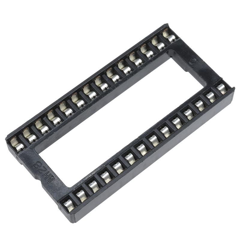11Pcs DIP IC Chip Sockets Adapter Connector Solder Type Socket 6Pin 8Pin 11Pin 16Pin 18Pin 11Pin 18Pin 11Pin 11Pin Narrow Wide