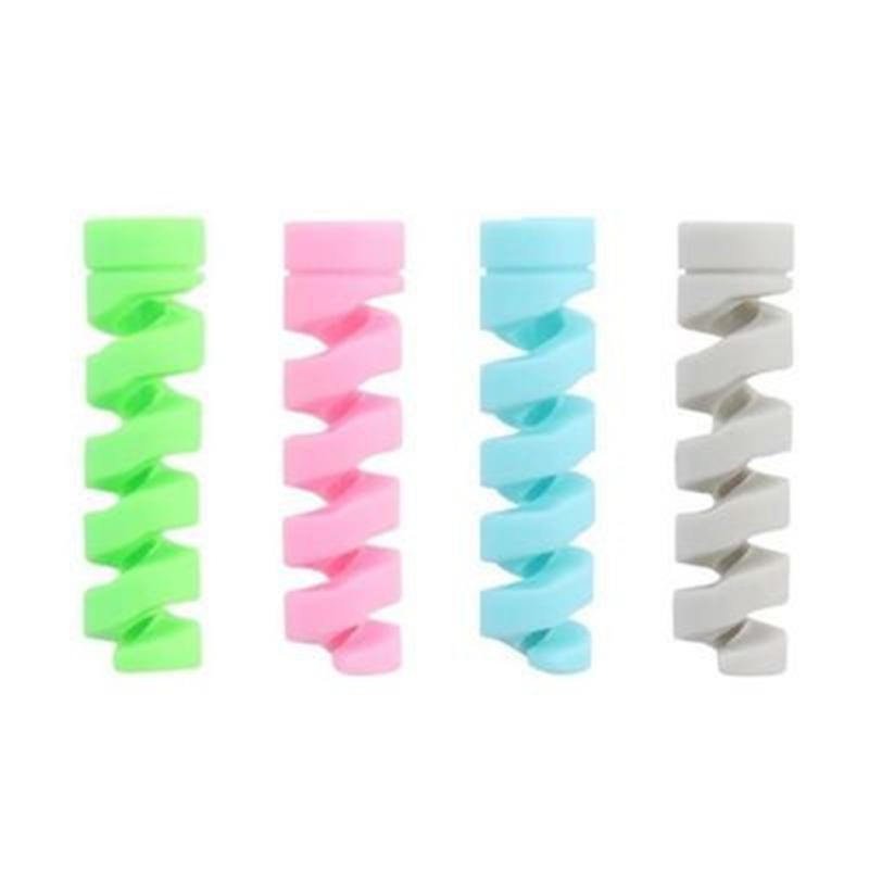 Защитная крышка кабеля для передачи данных. Кабель для зарядки мобильного телефона. Противовзломный силиконовый рукав с резьбой.