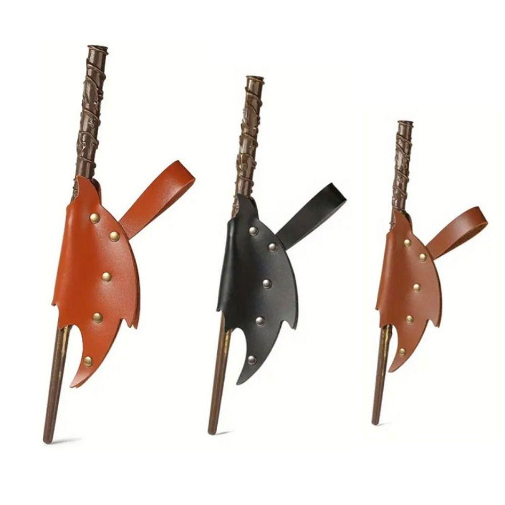 PU Leather Wizard Sorcerer Wand Holder Cosplay Accessories Wand Case  Comic Con