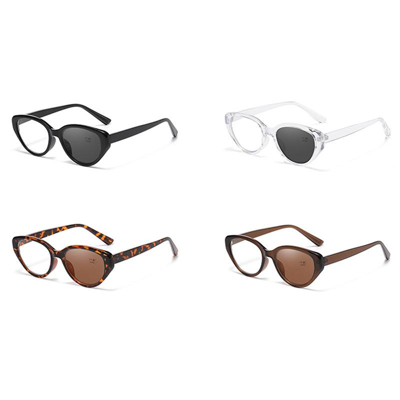 Новые модные очки Cat Eye Anti Blue Light Color Changeing Presbyopia для женщин Солнцезащитные очки Очки для чтения
