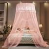 Fine Mesh Hanging Princess Mosquito Net Lace Bed Canopy Romantic Dome Mosquito Net  Girls Room