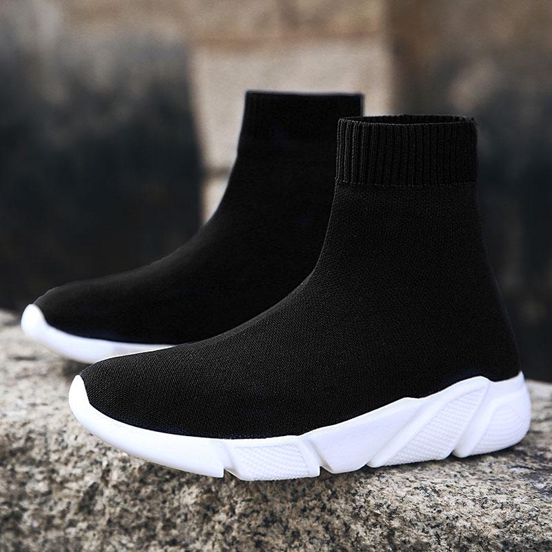 Ankle Boot Women Socks Shoes Female Sneakers Casual Elasticity Wedge Platform Shoes Mujer Soft Sole
