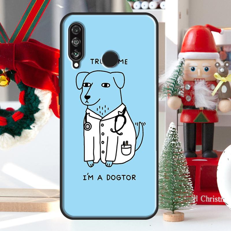 Милый стетоскоп в форме сердца для Huawei Nova 9 10 SE 11 Pro Y60 Y70 Y90 Y61 Y91 Y72 Y73 12i 11i 8i P20 P30 P40 Lite Чехол