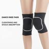 1 пара наколенников эластичная компрессионная ткань утолщенный наколенник спортивная экипировка