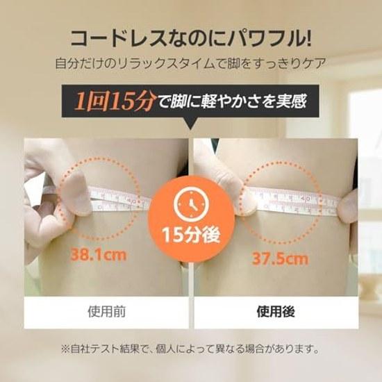 Набор из двух устройств Cordless HuBDIC для ухода за ногами с воздушным давлением (Стопы + Икры Бедра) Охватывает всю ногу Подошва 5 Режимов Уровней Интенсивности 3 Нагреватель Тепло КоленоСтопа