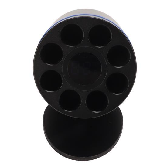 Нагреватель смолы с цифровым дисплеем, светоотверждаемый нагреватель стоматологической смолы с адаптером питания, 110‑240 В, вилка европейского стандарта