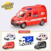 Inertia Toy Car: Educational Children's Ambulance Model