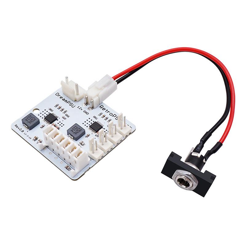 For SEGA DreamCast DreamPSU Rev2.0 12V Power Supply Board + Power Plug Adapte For AII DreamCart Game Console Replacement Parts
