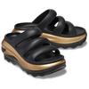 Crocs Нескользящие Износостойкие Нескользящие Износостойкие Шлепанцы для Скольжения Женские Черно-Золотые 210459-072
