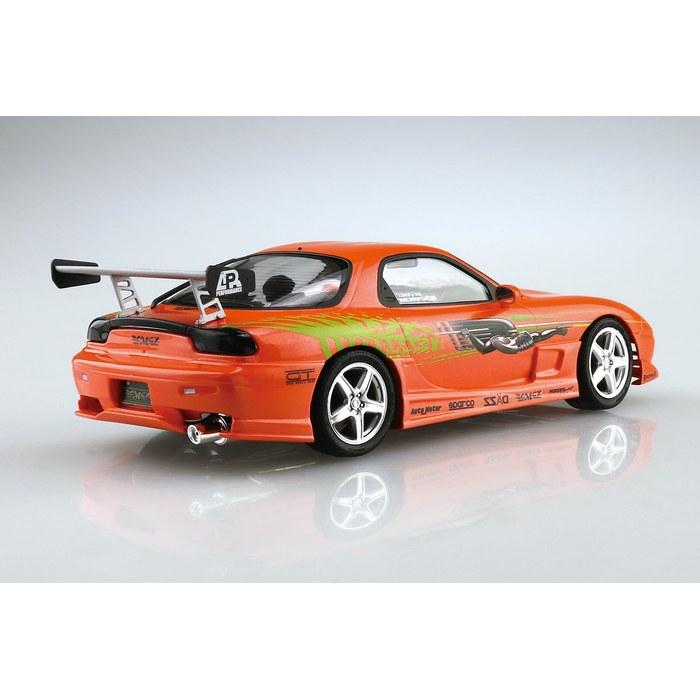 AOSHIMA Тюнингованная машина №74 1/24 BOMEX FD3S RX-7 '99 (Mazda) Пластиковая модель 32 x 6,3 x 21,5 см