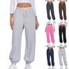 Women High Waist Sweatpants Joggers Drawstring Pants Bottoms