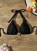 2026 Европейский Новый Модный Сексуальный Однотонный Купальник Бикини Топ