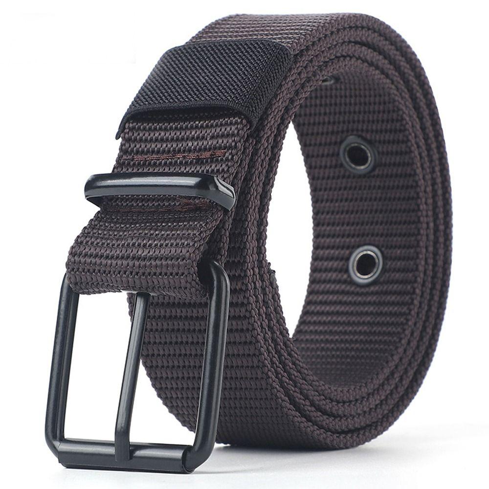 Dresses For Women Youth Student Hollow Canvas Waist Belts Man Waistbands Nylon Korean Waist Strap