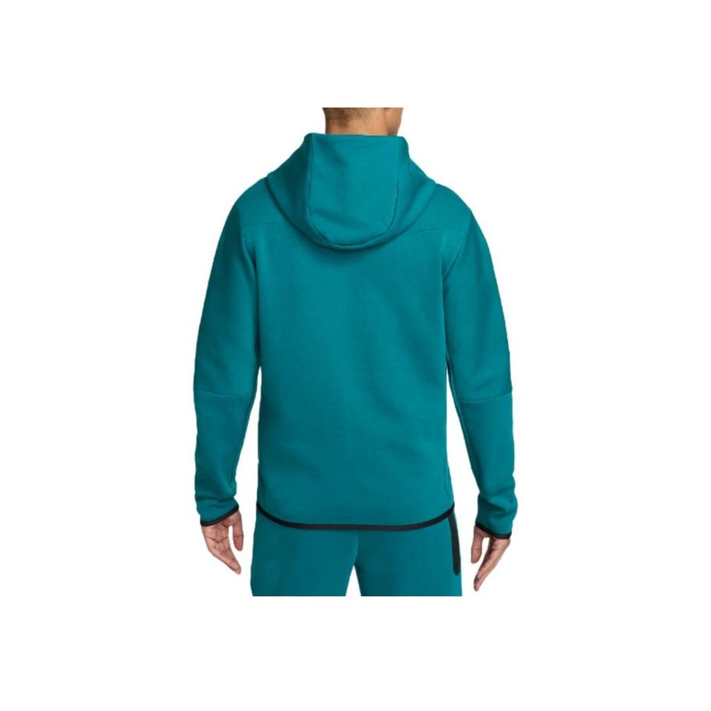 Nike Португалия Tech Fleece Windrunner Удобная мягкая куртка с длинным рукавом на молнии Мужская куртка Crystal-Blue FZ5829-381