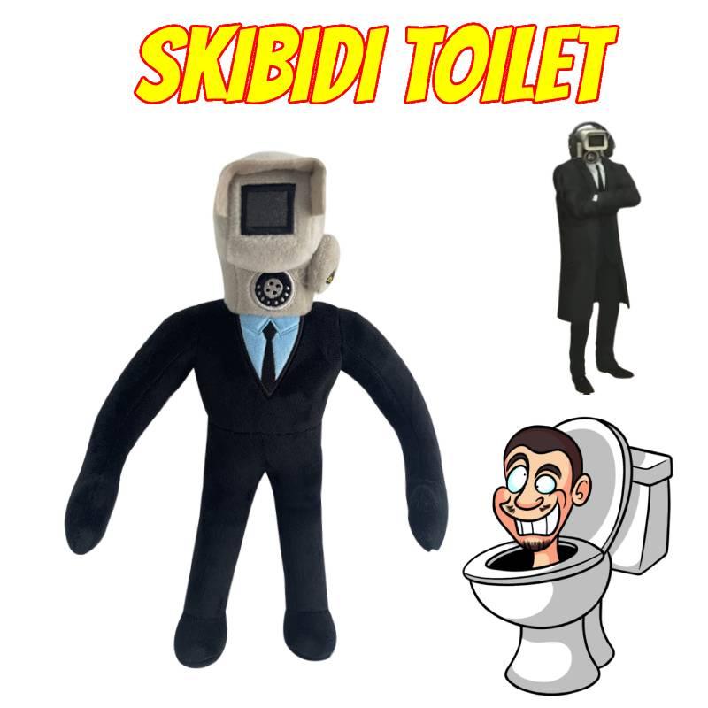 Мягкая и удобная плюшевая игрушка Skibidi Toilet, идеально подходящая для декора и игры