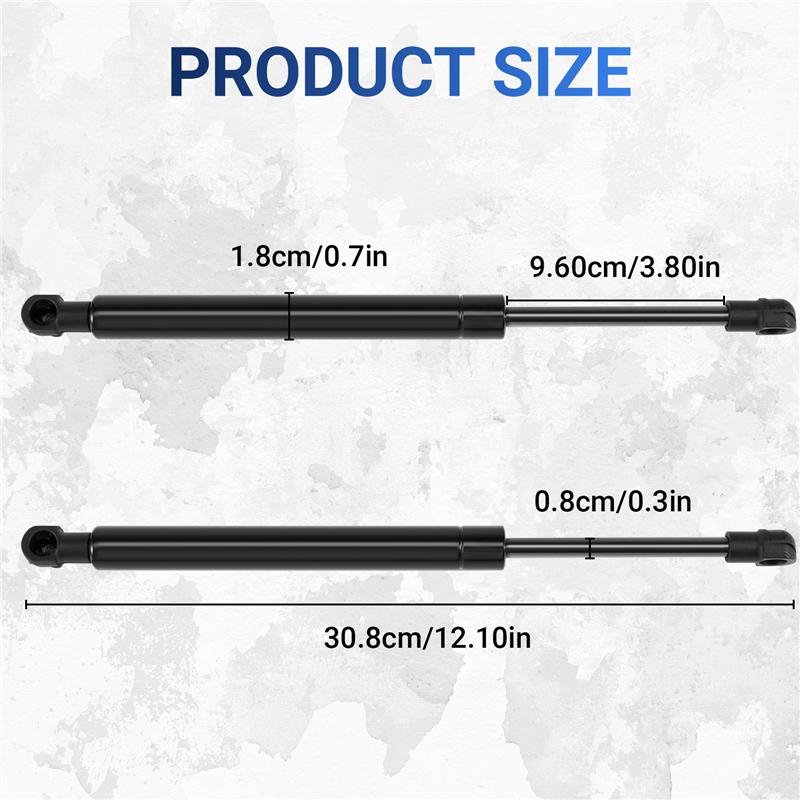 A59X-2Pcs Car Gas Lift Supports Hoods Struts Shock Front Bonnet Boot For BMW-X5 E53 2000-2006 51238402551