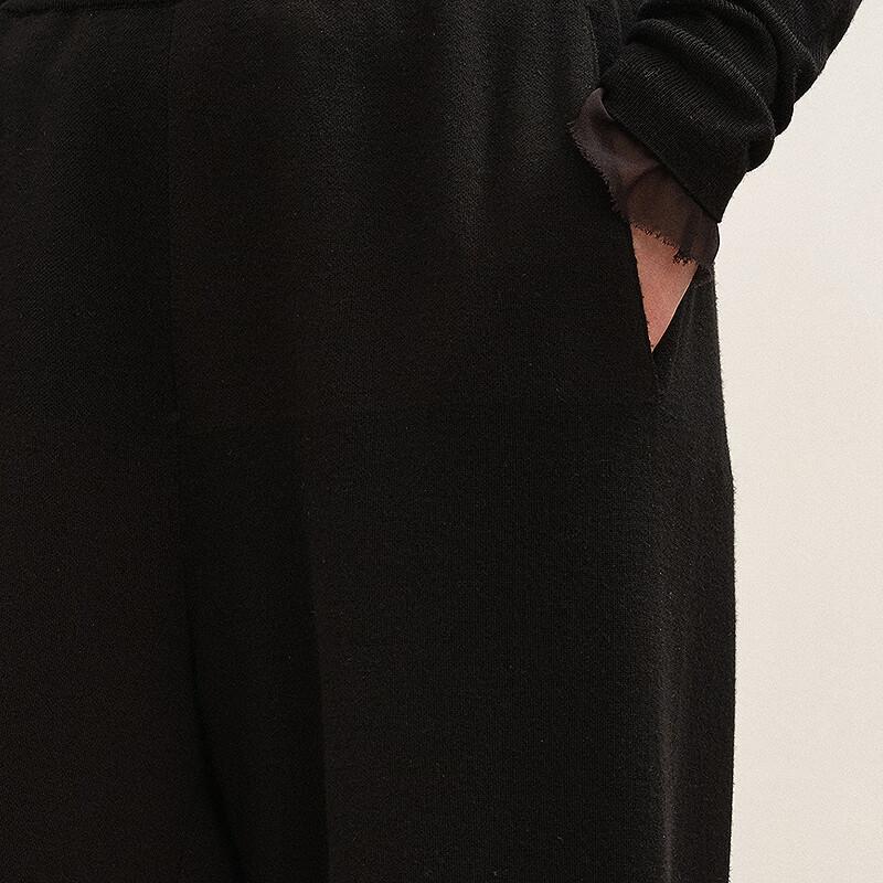 БРЮКИ ИЗ ШЕРСТИ ПРЯМОГО КРОЯ ЗИМА 2025