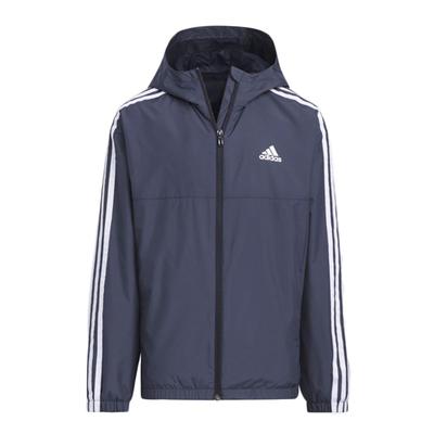 Куртка Adidas Woven Wind Size темно-синяя, Детская спортивная одежда, Юниорская 120 см,