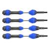 4 Pcs Rr Drive Shaft Steel Driveshaft CVD Replacement for   Slash Rustler Hoss   VXL 4X4 1/10 Remote control Car