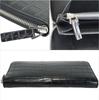 Green Crocodile Long Wallet Wallet Long Wallet Genuine Single Piece Leather Unrivaled Crocodile Leather Crocodile Leather Crocodile Leather Crocodile
