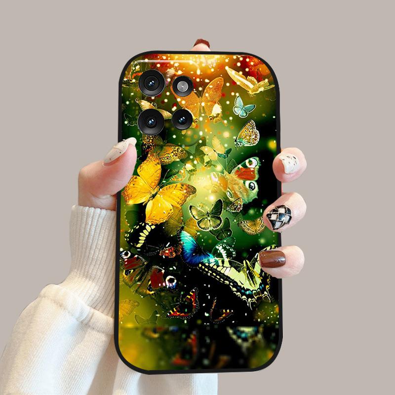 Модный расписной чехол-бампер для Moto Edge 50, мягкий силиконовый TPU чехол для телефона Motorola S50 Edge50 Neo 5G, ударопрочный защитный чехол