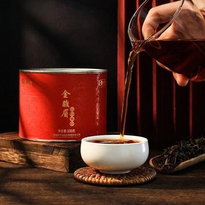 Чай черный Цзинь Цзюнь Мэй Гора Уишань Фуцзянь Рассыпной чай 100г Жестяная банка Порционная упаковка