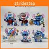 Набор фигурок Stitch из ПВХ с оригинальным дизайном для коллекционеров и в качестве подарка