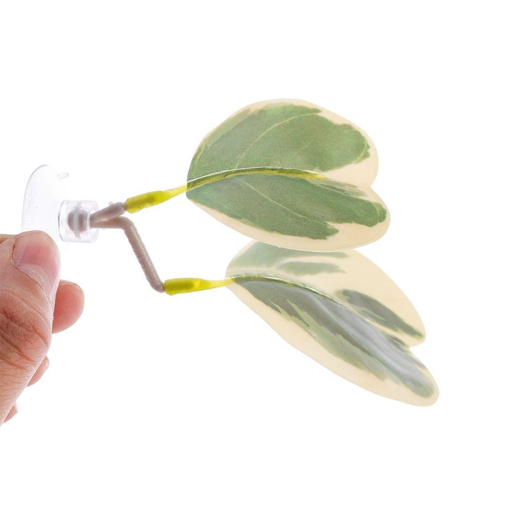 Имитация аквариумного ландшафта с присосками Искусственные растения Подставка для рыбок Бетта Лист Аквариум