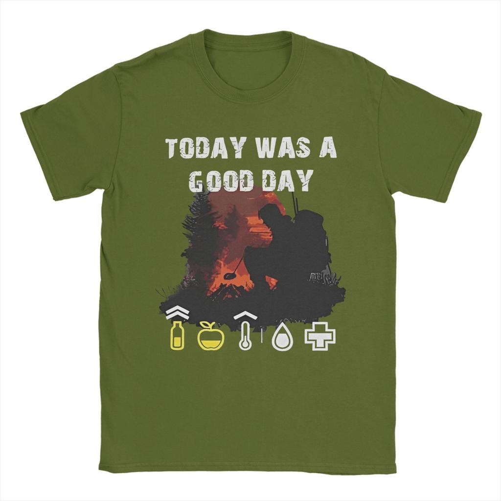 Men DayZ Today is A Good Day T Shirts Shotting Game Cotton Tops Hipster Short Sleeve O Neck Tee Shirt Birthday Gift T-Shirt