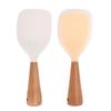 Heat-Resistant Non-Stick Rice Spoon with Wooden Handle for Rice Cookers