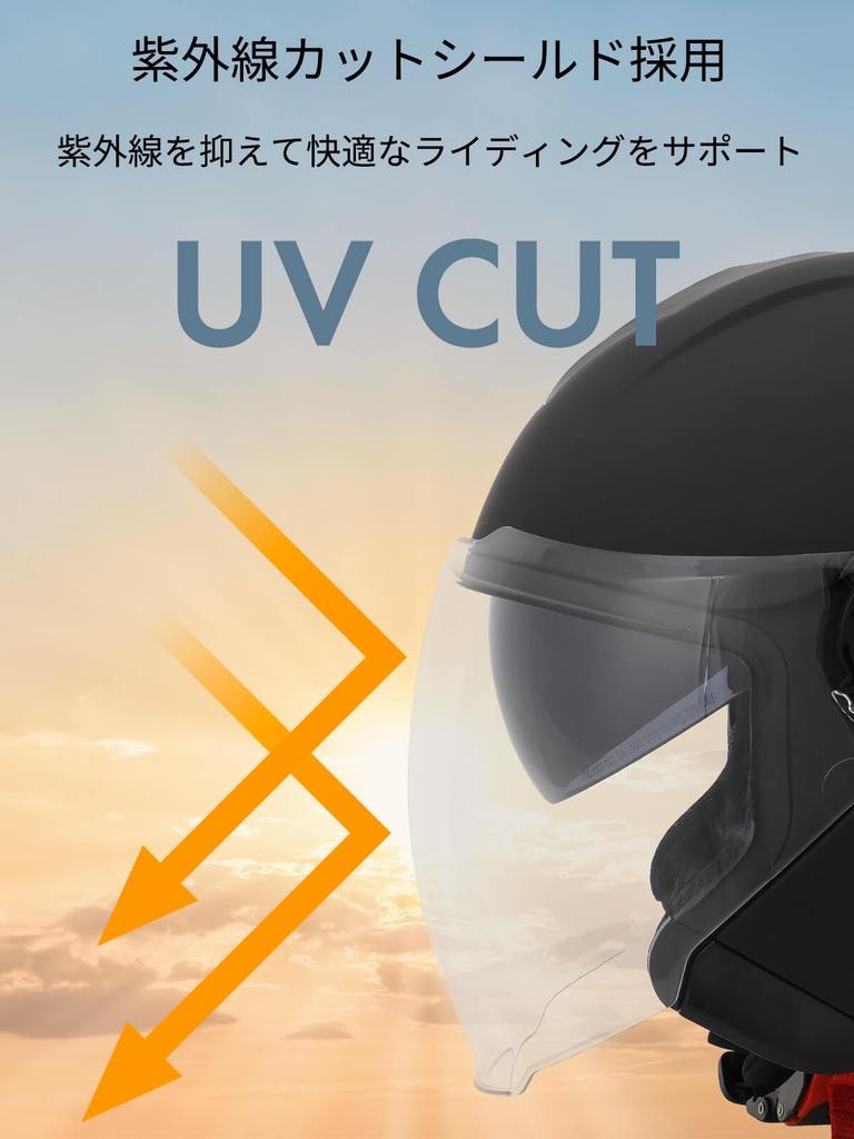 ISHINO SHOKAI Мотоциклетный шлем Джет ISN21302 Ishino Shokai LIBERTER002 Стандарт SG Стандарт PSC Свободный размер Матовый серый (приблизительно. 57-60см)