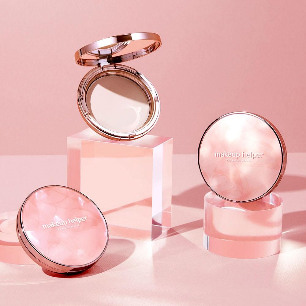 Makeup Helper Original Professional Finish Rose Latte Art Pact 25 г, нет. 21 Натуральный бежевый, 1 шт.